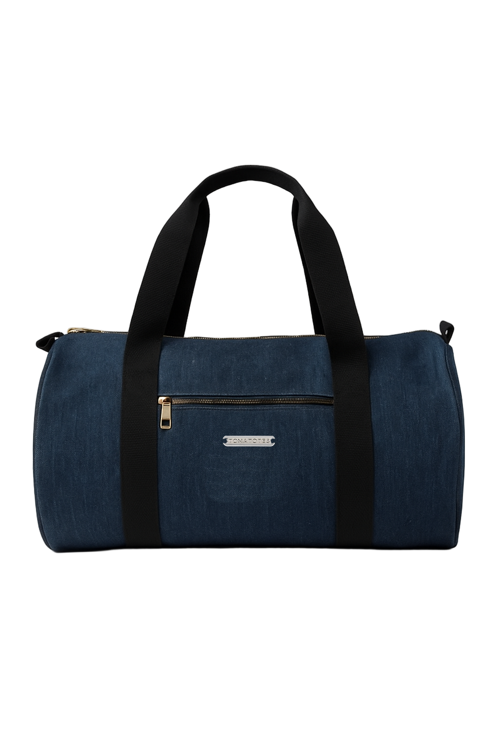 Blue Denim Duffle Bag