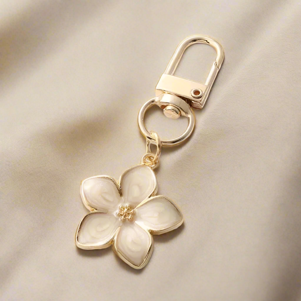 Flower Zipper Charm