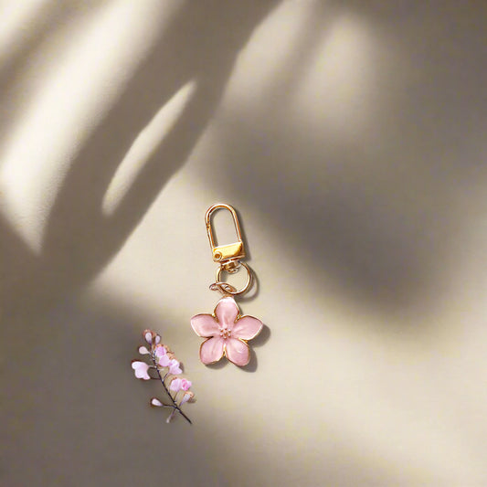 Flower Zipper Charm