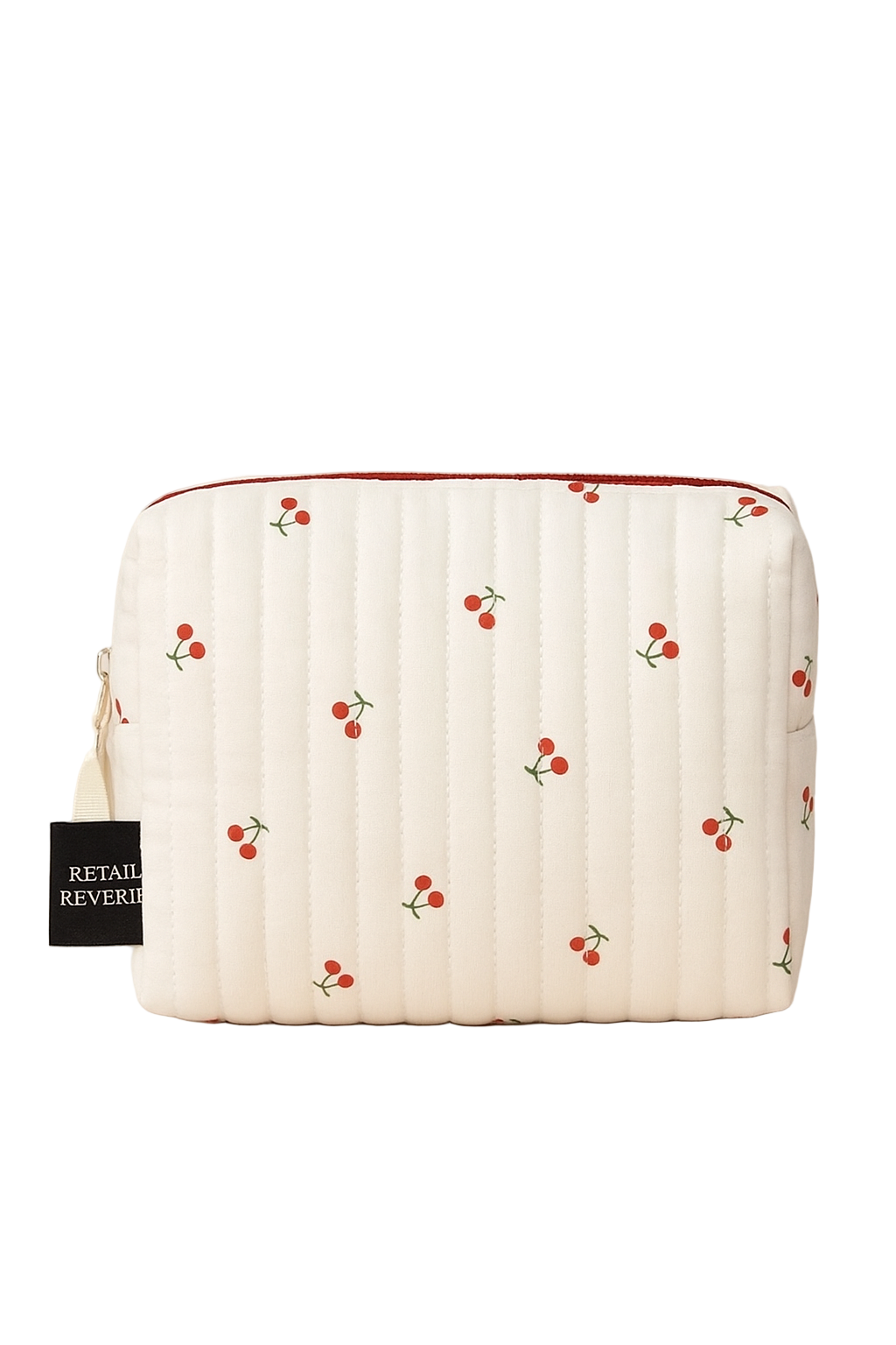 Large Cherry Cosmetic Pouch