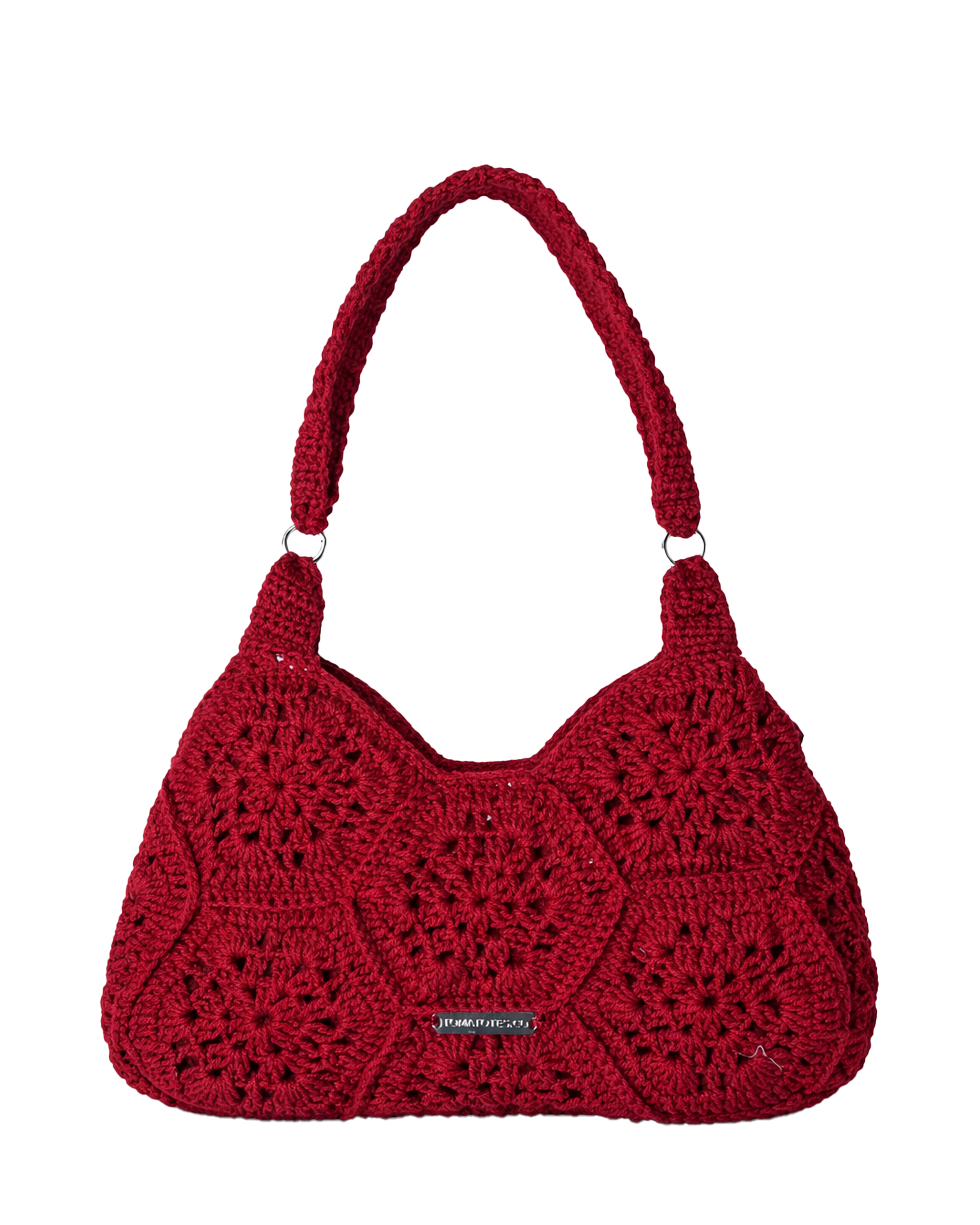 Marlow Crochet - Maroon Shoulderbag