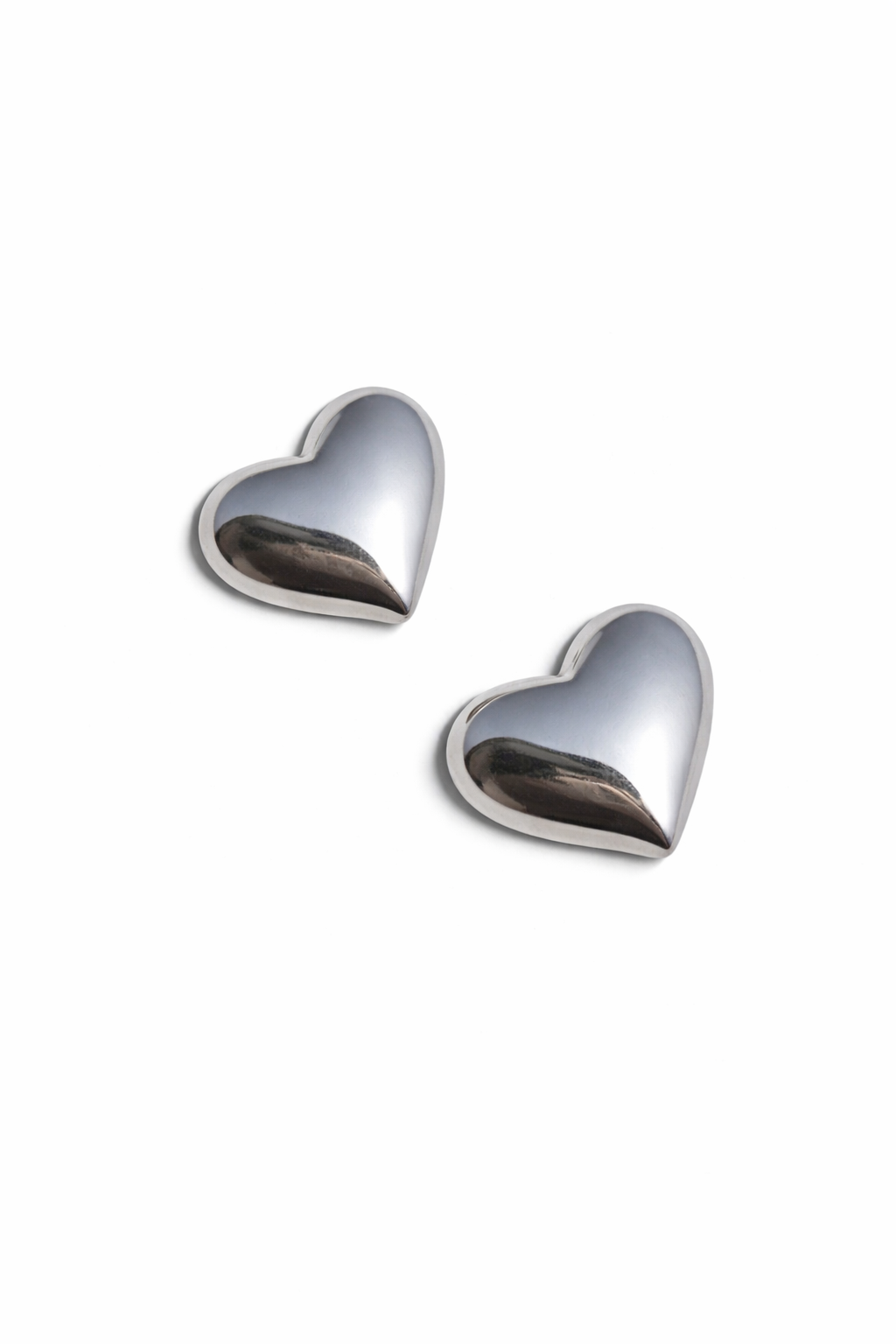 Silver Heart Pin