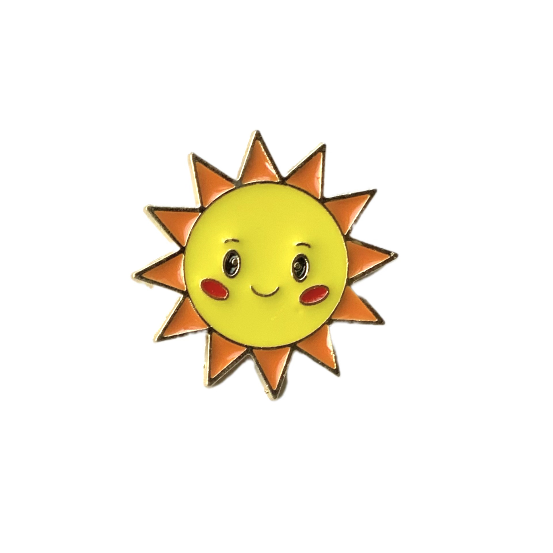 Smiley Sun Pin tomatotes.co