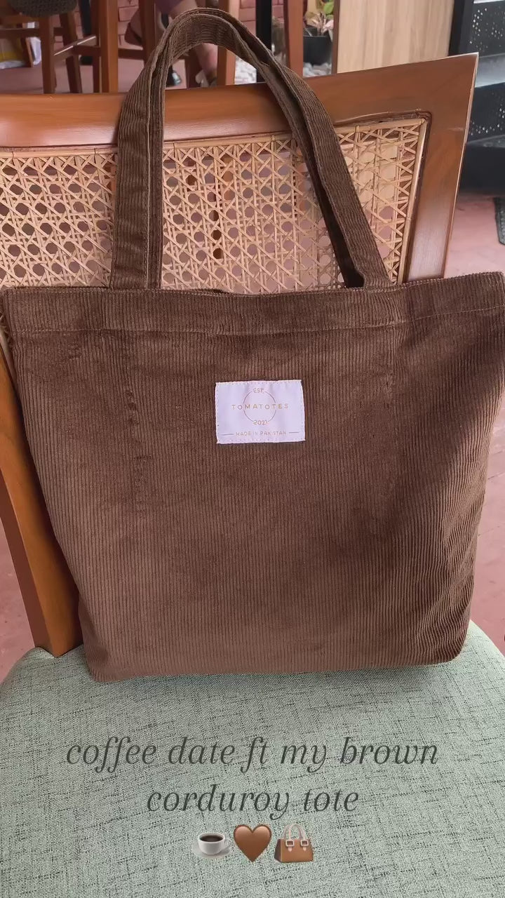 Heather - Brown Corduroy