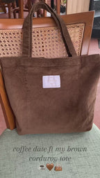 Heather - Brown Corduroy