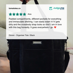 Eleven - Organiser Tote | Black