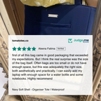 Navy Soft Shell - Organiser Tote | Waterproof