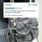 Sky - Black Stonewashed Crossbody